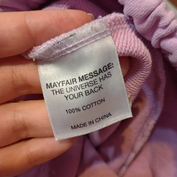 The Mayfair Group Universe Has Your Back Lilac Joggers - Picture 5 of 12